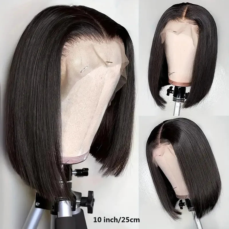 Short Bob Wig Lace Front Human Hair Wigs Straight Hair 13x4 Lace Frontal Human Hair Bob Wigs for Women