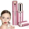 Women’s Painless Electric Lipstick Shaped Portable Trimmer Effective Facial Hair Removal