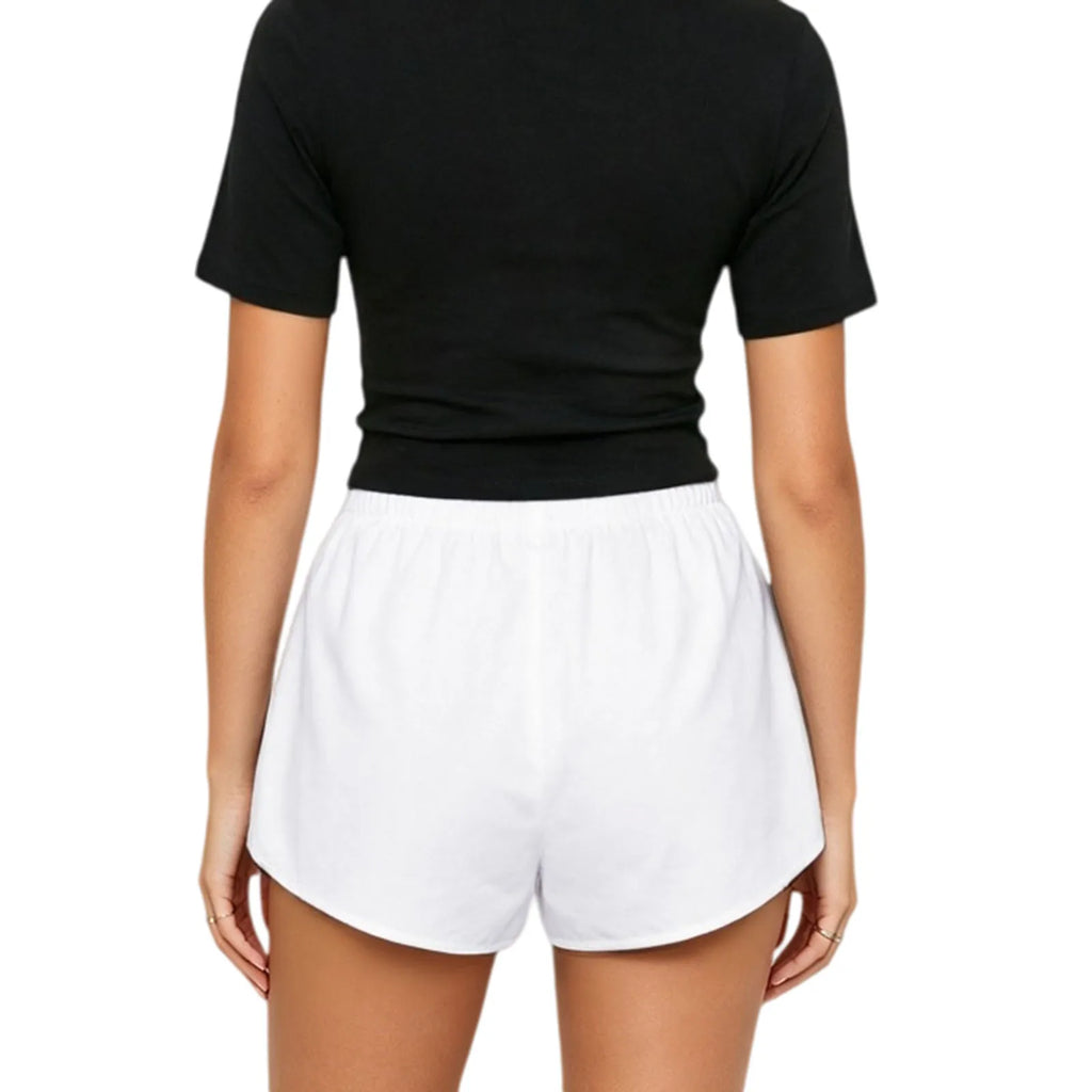 Satin Mini Mini-Shorts Pajamas Satin Mini Shorts Shorts Satin Patchwork Professional Satin Mini Mini-Shorts