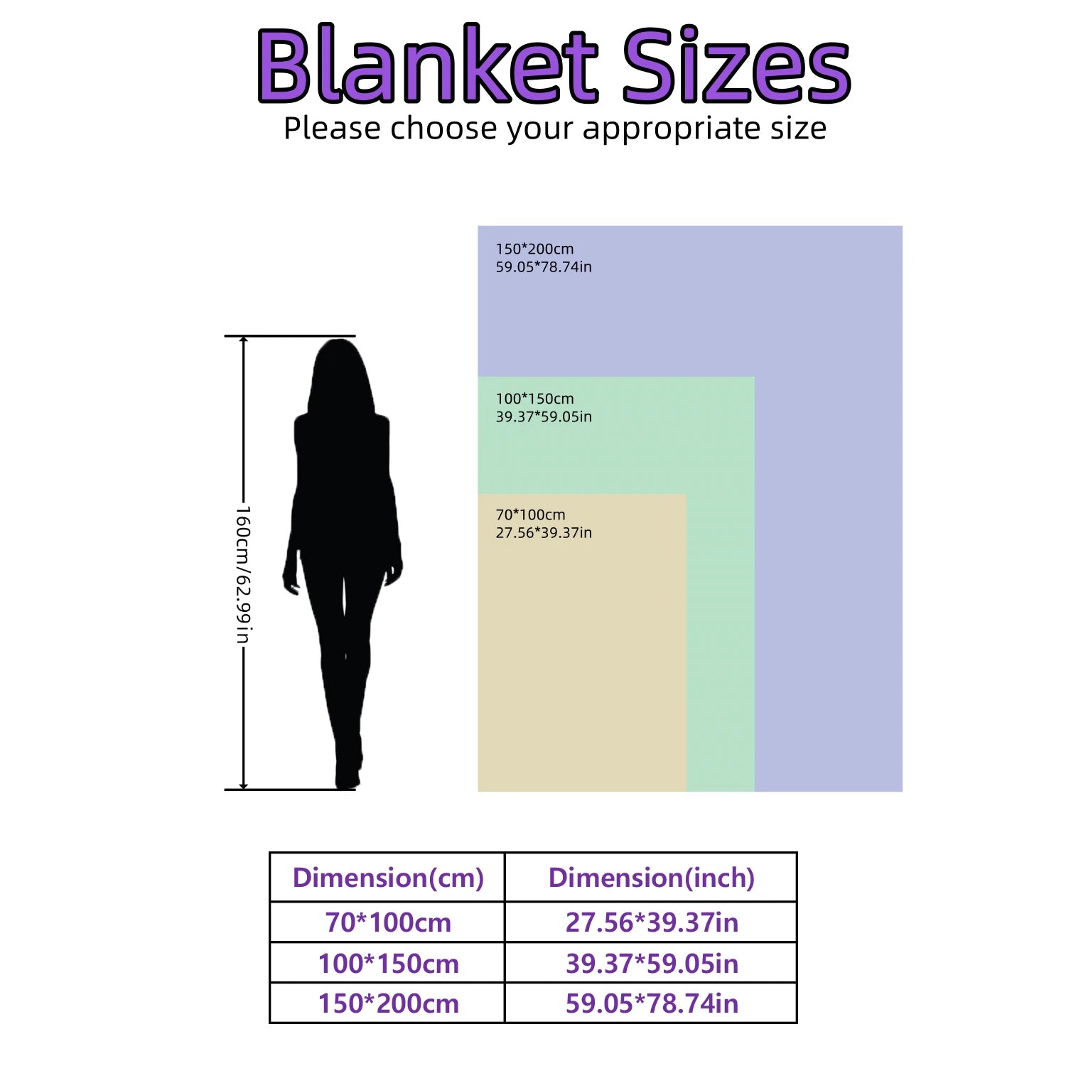 Super-Soft 3D Plush 1pc Luxurious Fleece Blanket - Dense Weave for Exceptional Warmth, Cozy Flannel Throw